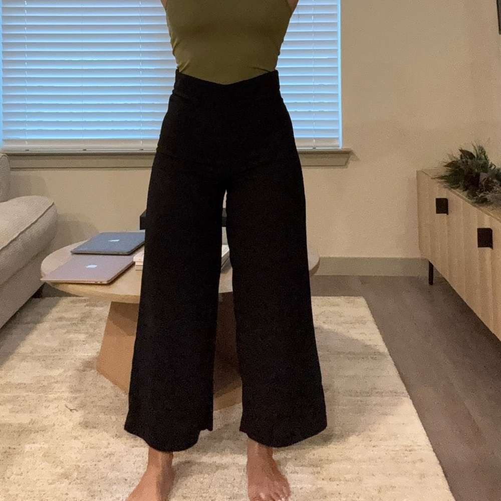AISHOP Wide Leg Culottes